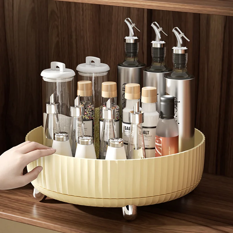 Kitchen Rotary Shelf Light Luxury Home Desktop Round Multifunctional Condiment Finishing Rotary Disc Household Items
Kitchen Rotary Shelf Light Luxury Home Desktop Round Multifunctional Condiment Finishing Rotary Disc Household Items