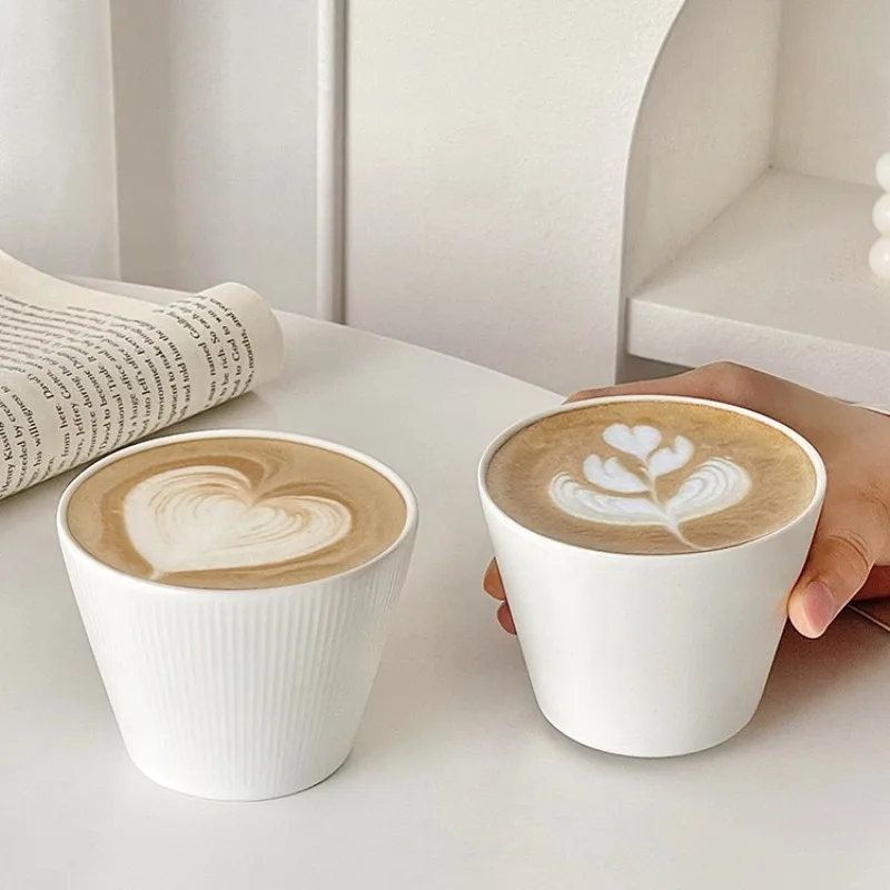 1Pcs Simple Ceramic Coffee Cup Exquisite Latte Art Coffee Cup English Afternoon Tea Set Breakfast Milk Oatmeal Cup
1Pcs Simple Ceramic Coffee Cup Exquisite Latte Art Coffee Cup English Afternoon Tea Set Breakfast Milk Oatmeal Cup