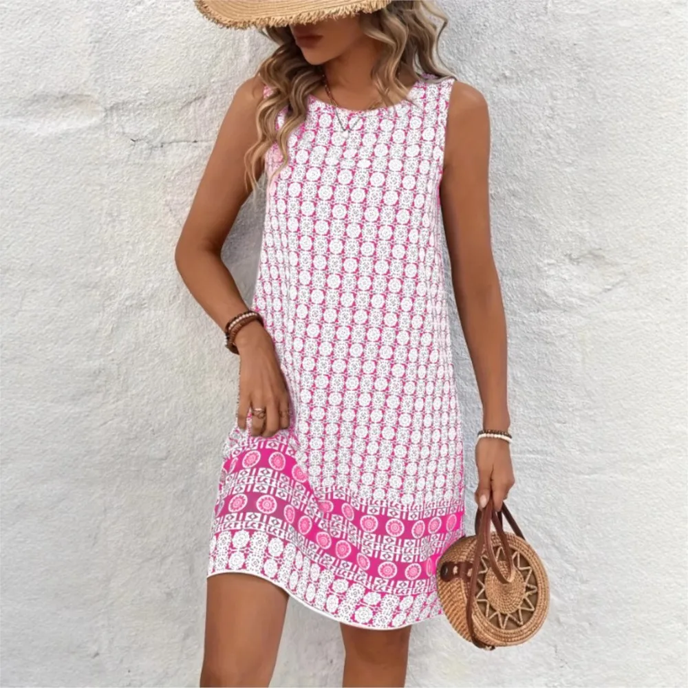 Plaid Print Dress Women's Summer New Casual Round Neck Sexy Sleeveless Loose Short A-Line Dress Платье Женское Ropa Mujer
Plaid Print Dress Women's Summer New Casual Round Neck Sexy Sleeveless Loose Short A-Line Dress Платье Женское Ropa Mujer
