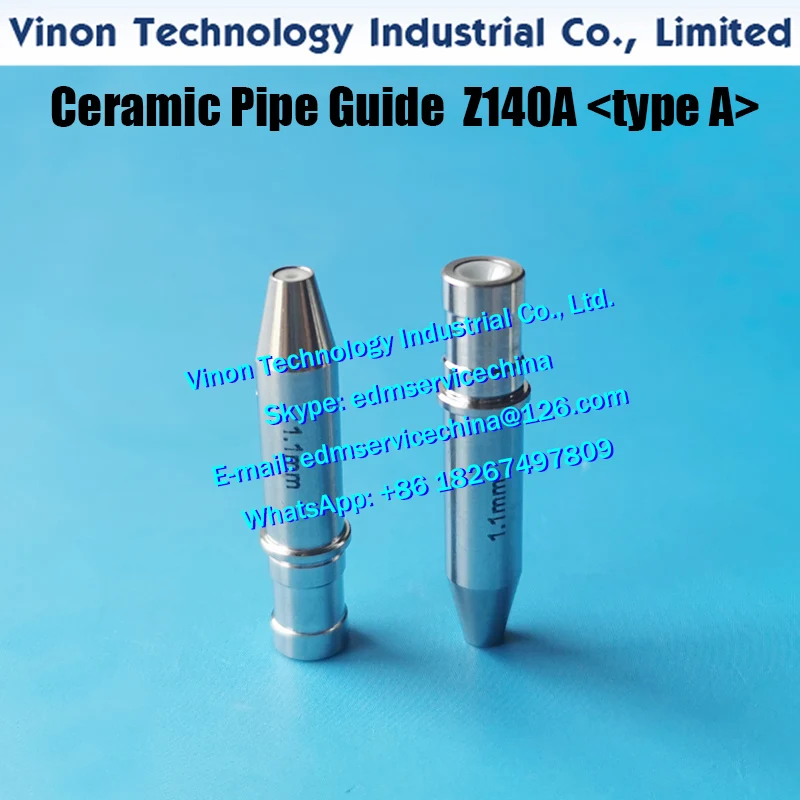 Ø1.1mm Ceramic Tube Guide Z140A Ø6x30Hmm EDM Ceramic Electrode Guide for EDM Drilling Machine Astec,Castec,Chmer,Heun,Huber
Ø1.1mm Ceramic Tube Guide Z140A Ø6x30Hmm EDM Ceramic Electrode Guide for EDM Drilling Machine Astec,Castec,Chmer,Heun,Huber
