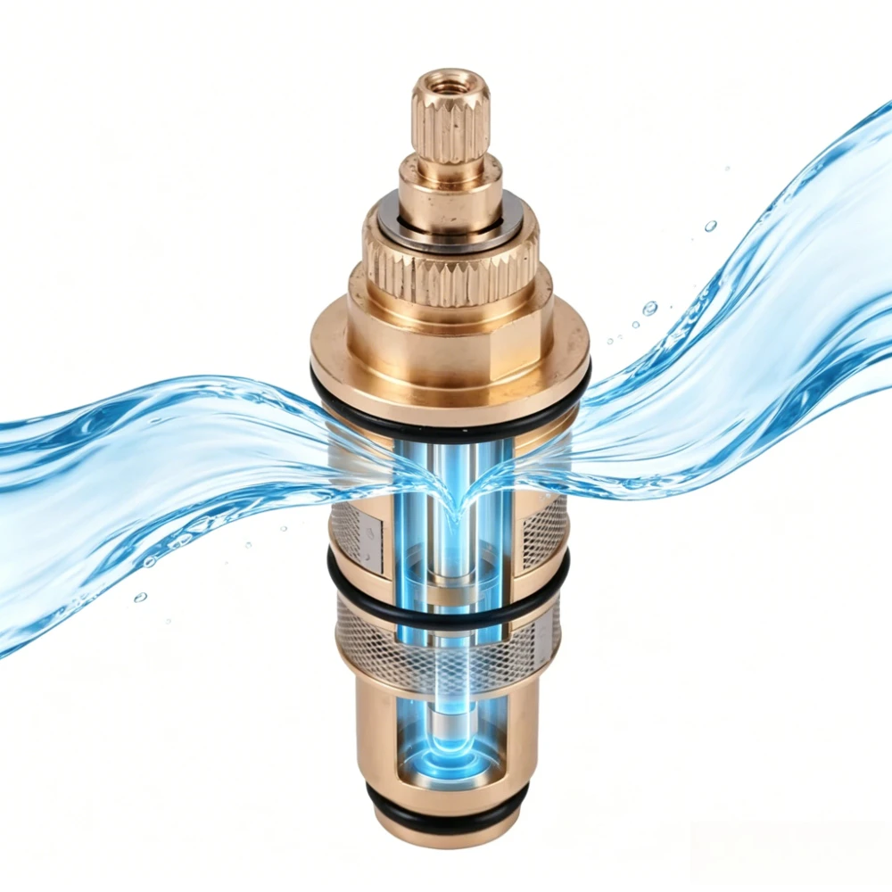 Shower Mixer Valve Brass Replacement Thermostatic Bar Repair Kit Bathroom Water Temperature Control Faucet Cartridges
Shower Mixer Valve Brass Replacement Thermostatic Bar Repair Kit Bathroom Water Temperature Control Faucet Cartridges
