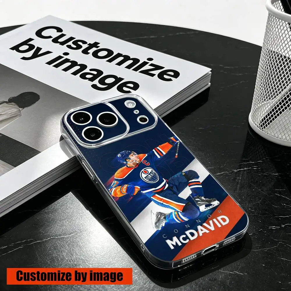 Hockey Player 97 Connor McDavid Phone Case Transparent Silicone Soft For iPhone 17 16 15 14 13 12 11 Mini Pro Max Plus
Hockey Player 97 Connor McDavid Phone Case Transparent Silicone Soft For iPhone 17 16 15 14 13 12 11 Mini Pro Max Plus