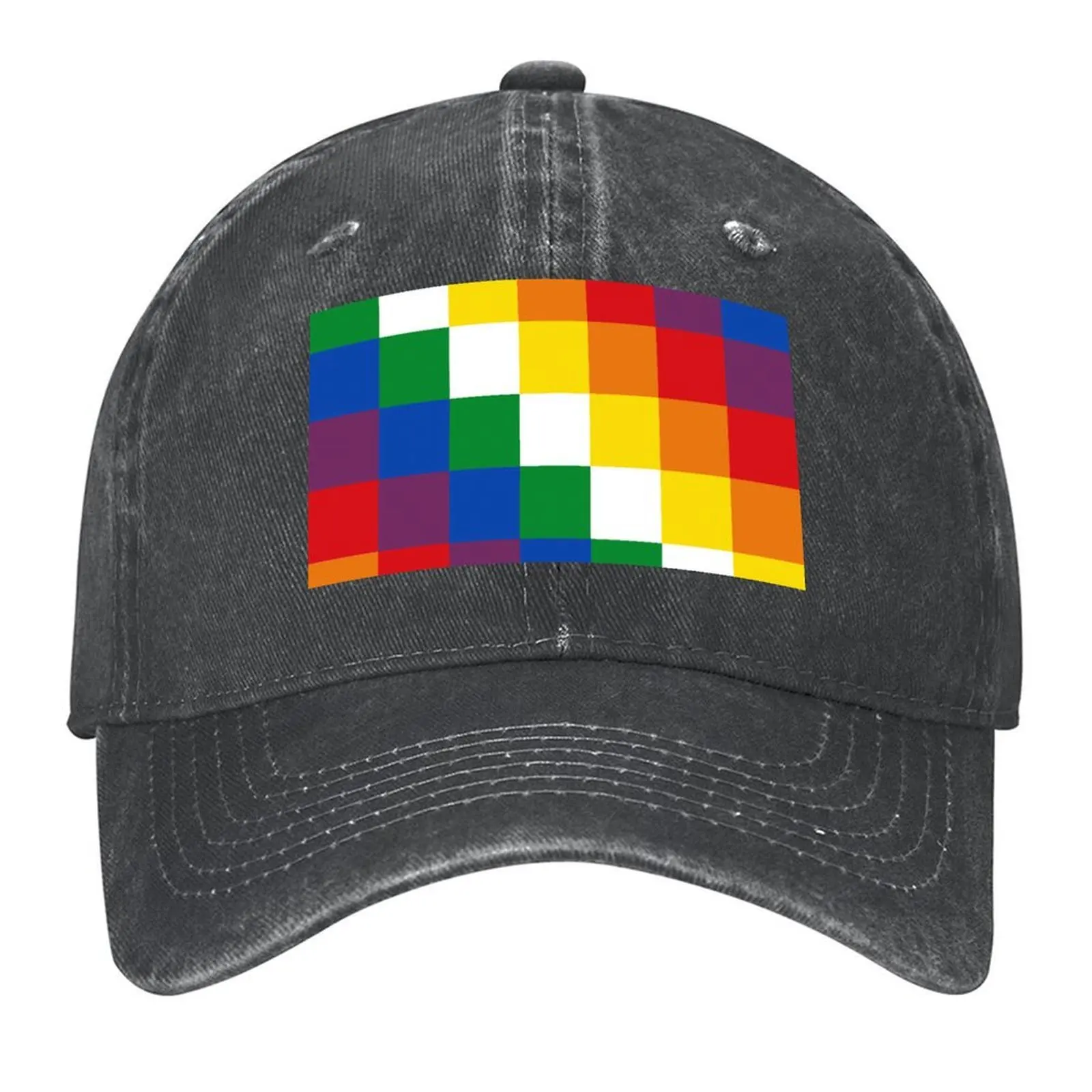 Wiphala Indigenous Flag Baseball Cap party Hat Bobble Hat Hat Man Luxury Golf Cap Baseball Men Women's
Wiphala Indigenous Flag Baseball Cap party Hat Bobble Hat Hat Man Luxury Golf Cap Baseball Men Women's