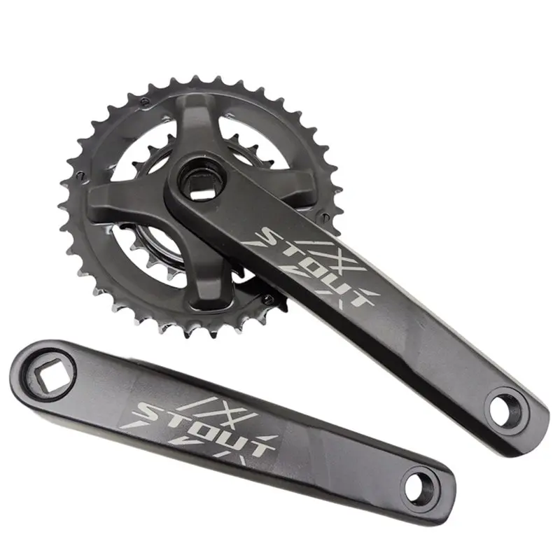XSXS-36/22T 175Mm Mountain Bike Chainring Crankset Aluminum Crank Arms Steel Chainring Compatible With 8 Speed And 9 Speed Syste
XSXS-36/22T 175Mm Mountain Bike Chainring Crankset Aluminum Crank Arms Steel Chainring Compatible With 8 Speed And 9 Speed Syste