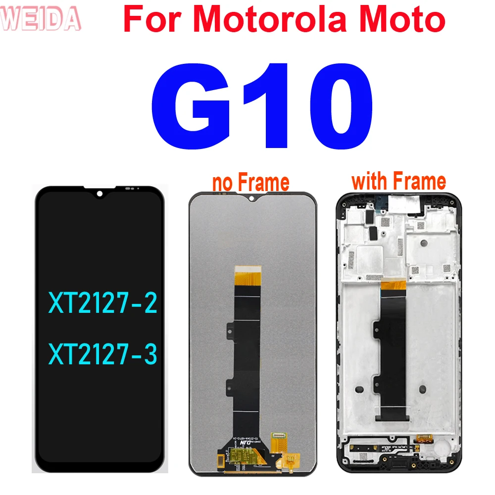 6,5 "Оригинальный ЖК-дисплей для Motorola Moto G10, сенсорный экран, дигитайзер в сборе, рамка для Moto XT2127-2, Замена ЖК-дисплея
6,5 "Оригинальный ЖК-дисплей для Motorola Moto G10, сенсорный экран, дигитайзер в сборе, рамка для Moto XT2127-2, Замена ЖК-дисплея
