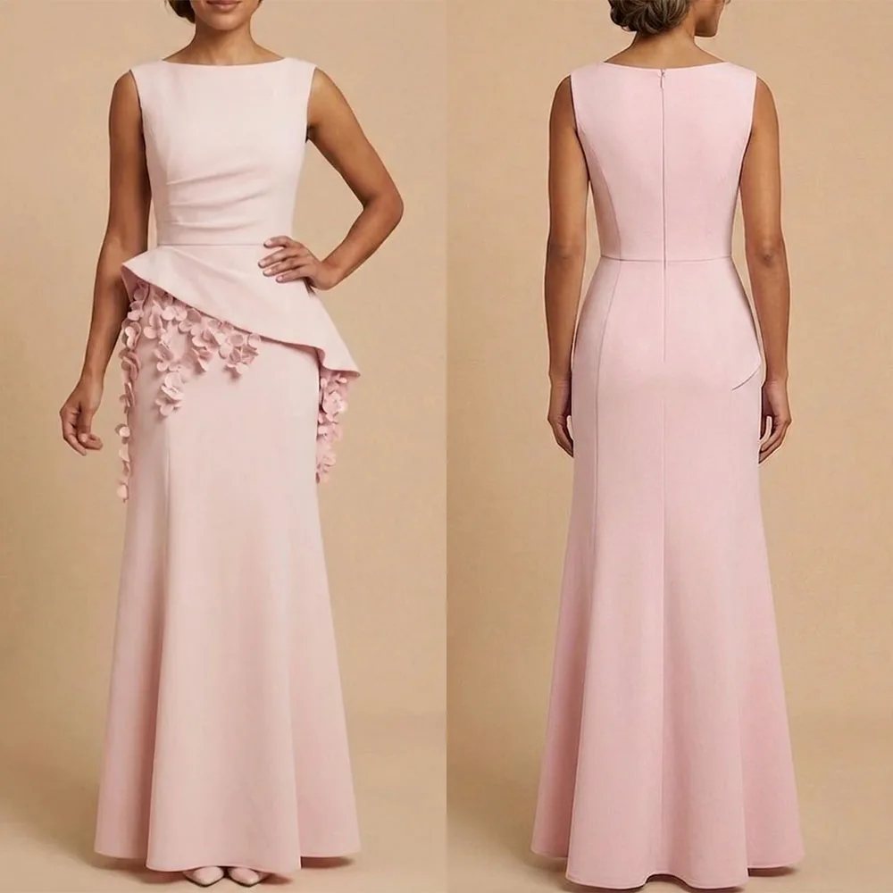 Customized O-neck Pink Flowers Floor Length A-line Woman Vestidos Para Bodas Mujer Invitada Prom Dress فستان احمر Robe Soiree
Customized O-neck Pink Flowers Floor Length A-line Woman Vestidos Para Bodas Mujer Invitada Prom Dress فستان احمر Robe Soiree