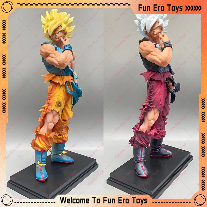 Новинка 32 см Dragon Ball Z Super Saiyan Man Goku, аниме-фигурки, желтая фигурка Goku, модель Battle Damage, коллекция игрушек, подарок для мальчика
Новинка 32 см Dragon Ball Z Super Saiyan Man Goku, аниме-фигурки, желтая фигурка Goku, модель Battle Damage, коллекция игрушек, подарок для мальчика