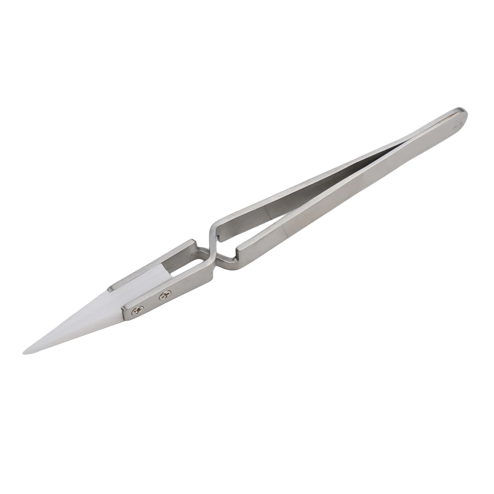 1PC Stainless Steel Ceramic Tip Tweezers High Temperature Resistant Non-Conductive Tip Industrial Tweezers Hand Tools
1PC Stainless Steel Ceramic Tip Tweezers High Temperature Resistant Non-Conductive Tip Industrial Tweezers Hand Tools