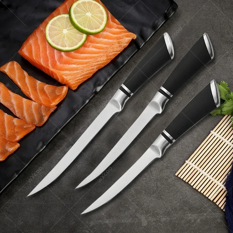 Professional Kitchen Knife Stainless Steel Boning Knife Chef Slaughtering Fish Meat Cleaver Cutting Knives for Fruit Vegetable
Professional Kitchen Knife Stainless Steel Boning Knife Chef Slaughtering Fish Meat Cleaver Cutting Knives for Fruit Vegetable