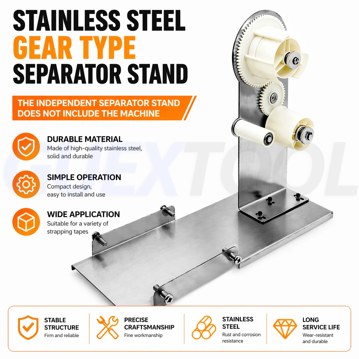 Automatic Stand Tape Dispenser Cutter Peel Stand Support Stand For ZCUT-9/M-1000 Tape Stripping Machine
Automatic Stand Tape Dispenser Cutter Peel Stand Support Stand For ZCUT-9/M-1000 Tape Stripping Machine