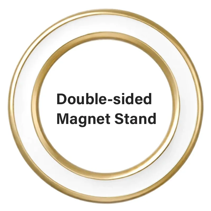 Double-sided For MagSafe Magnetic Ring Holder Adhesive Strong Magnet Cellphone Wall Mount Mobile Phone Tablet Stand for IPhone
Double-sided For MagSafe Magnetic Ring Holder Adhesive Strong Magnet Cellphone Wall Mount Mobile Phone Tablet Stand for IPhone