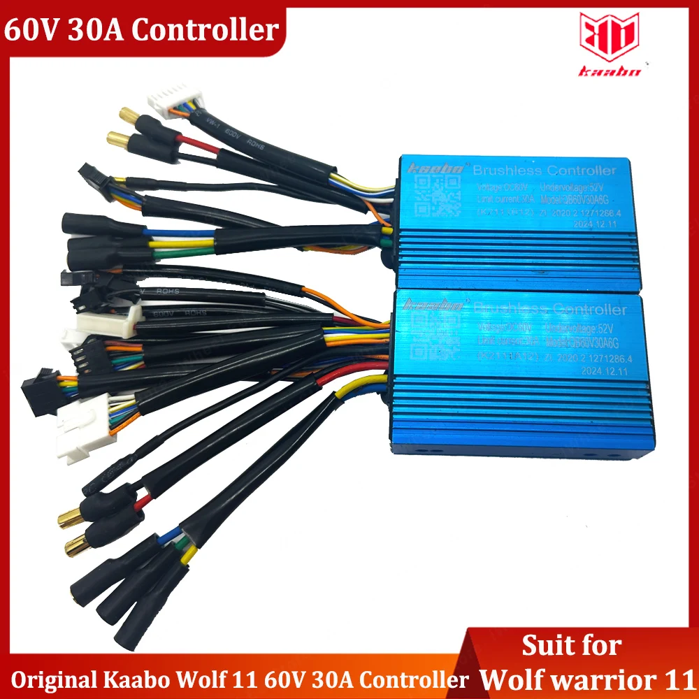 Original Kaabo 60V 30A Brushless Controller for Kaabo Wolf Warrior 11 60V 30A with Center Display Electric Scooter Part
Original Kaabo 60V 30A Brushless Controller for Kaabo Wolf Warrior 11 60V 30A with Center Display Electric Scooter Part