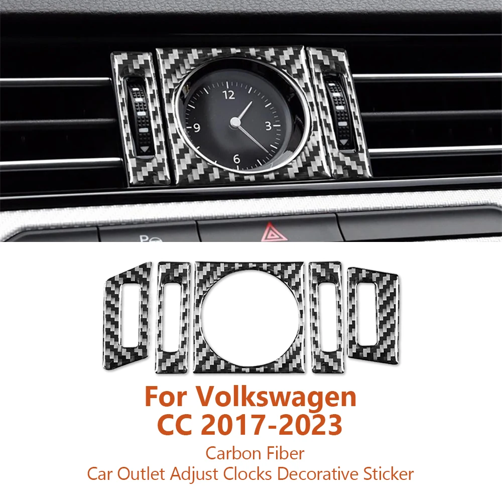 For Volkswagen VW CC 2017-2023 Styling Carbon Fiber Car Outlet Adjust Clocks Watches Decorative Sticker Auto Interior Accesorios
For Volkswagen VW CC 2017-2023 Styling Carbon Fiber Car Outlet Adjust Clocks Watches Decorative Sticker Auto Interior Accesorios