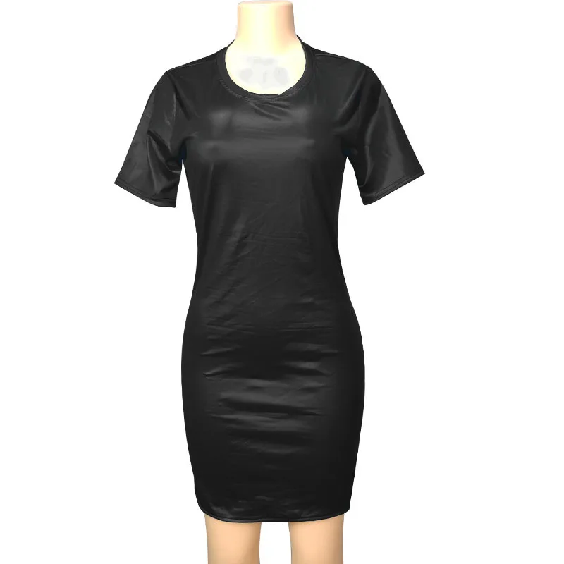 Leather Sle Faux Leather Dr Women's New Faion High Waist Commute Sle round Ne Single Piece Summer 2024 Dr
Leather Sle Faux Leather Dr Women's New Faion High Waist Commute Sle round Ne Single Piece Summer 2024 Dr