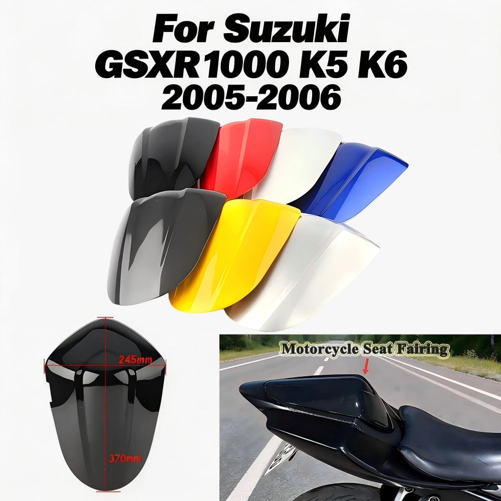 For Suzuki GSXR1000 K5 K6 Motorcycle Rear Passenger Cowl Seat Back Cover Fairing Part GSXR 1000 GSX-R1000 2005-2006
For Suzuki GSXR1000 K5 K6 Motorcycle Rear Passenger Cowl Seat Back Cover Fairing Part GSXR 1000 GSX-R1000 2005-2006