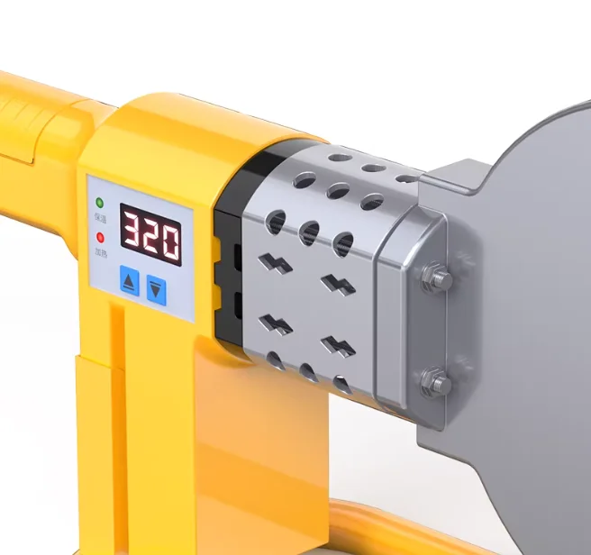 PPR Pipe Heat Fusion Machine - Yellow Die Head High Capacity Welding Tool for Hydropower & Home Use
PPR Pipe Heat Fusion Machine - Yellow Die Head High Capacity Welding Tool for Hydropower & Home Use