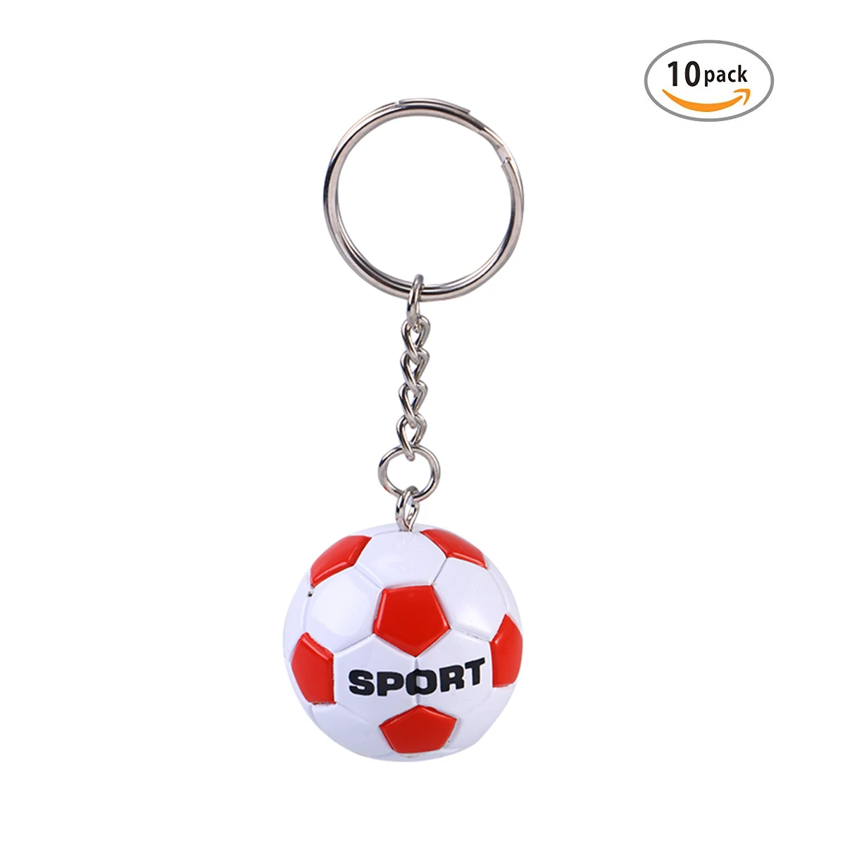 Football Keychain Soccer Ball Keyring Durable Material Sports Game Gift Decoration Pendant Design For Bag Car Key Party Supplies
Football Keychain Soccer Ball Keyring Durable Material Sports Game Gift Decoration Pendant Design For Bag Car Key Party Supplies