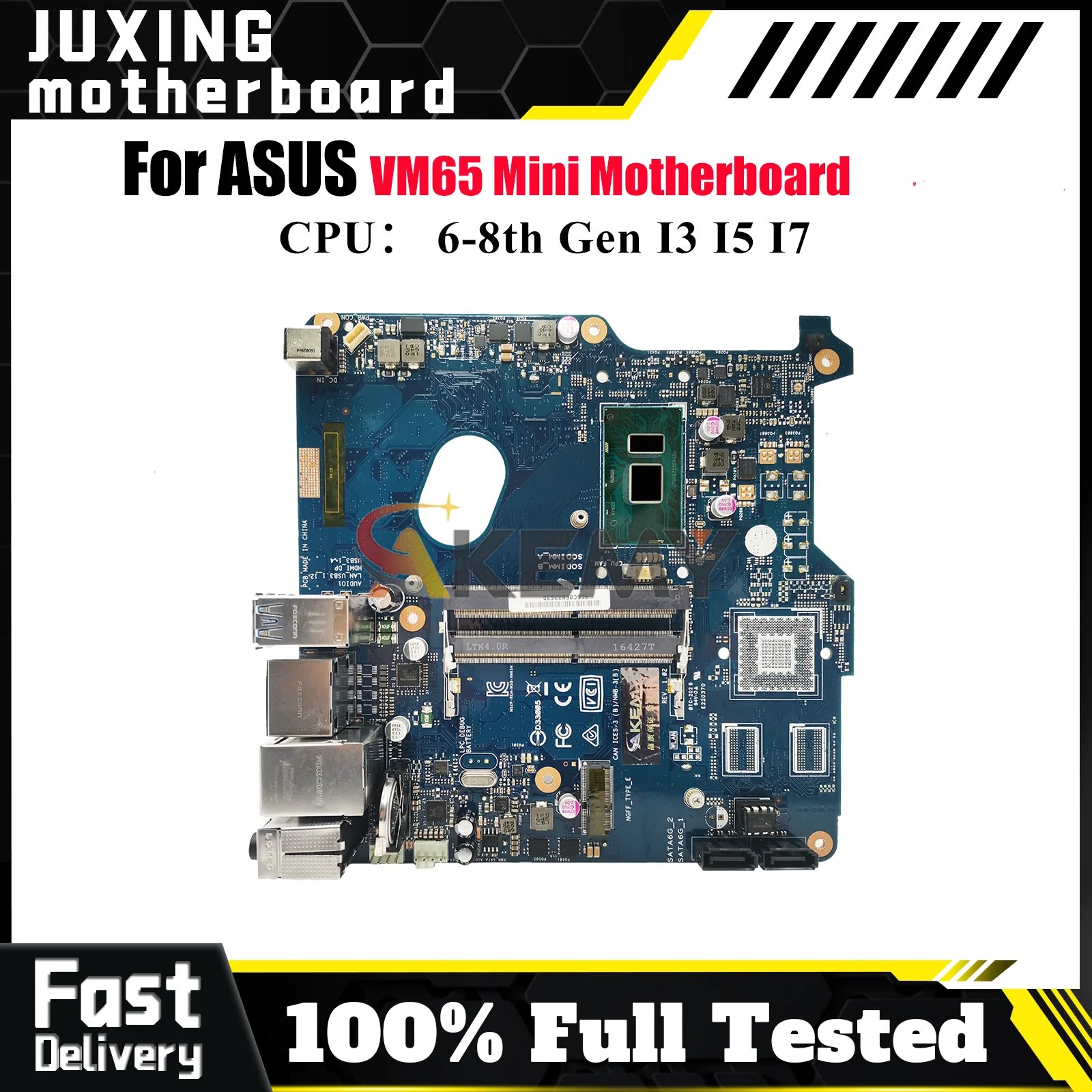VM65 Laptop Motherboard For ASUS VivoMini VM65 Notebook Mainboard With I3 I5 I7 CPU 100% tests OK fast shipping High quality
VM65 Laptop Motherboard For ASUS VivoMini VM65 Notebook Mainboard With I3 I5 I7 CPU 100% tests OK fast shipping High quality