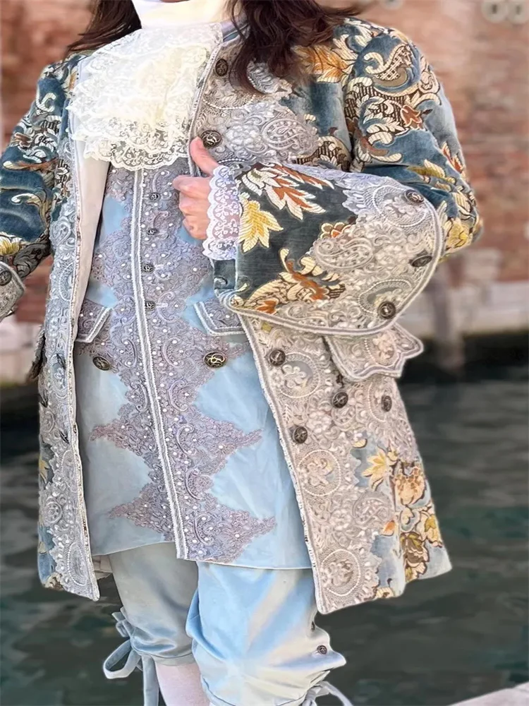 Мужской костюм в стиле французского рококо и барокко 1770-х годов, роскошное аристократическое бальное платье для маскарада в стиле Марии-Антуанетты
Мужской костюм в стиле французского рококо и барокко 1770-х годов, роскошное аристократическое бальное платье для маскарада в стиле Марии-Антуанетты