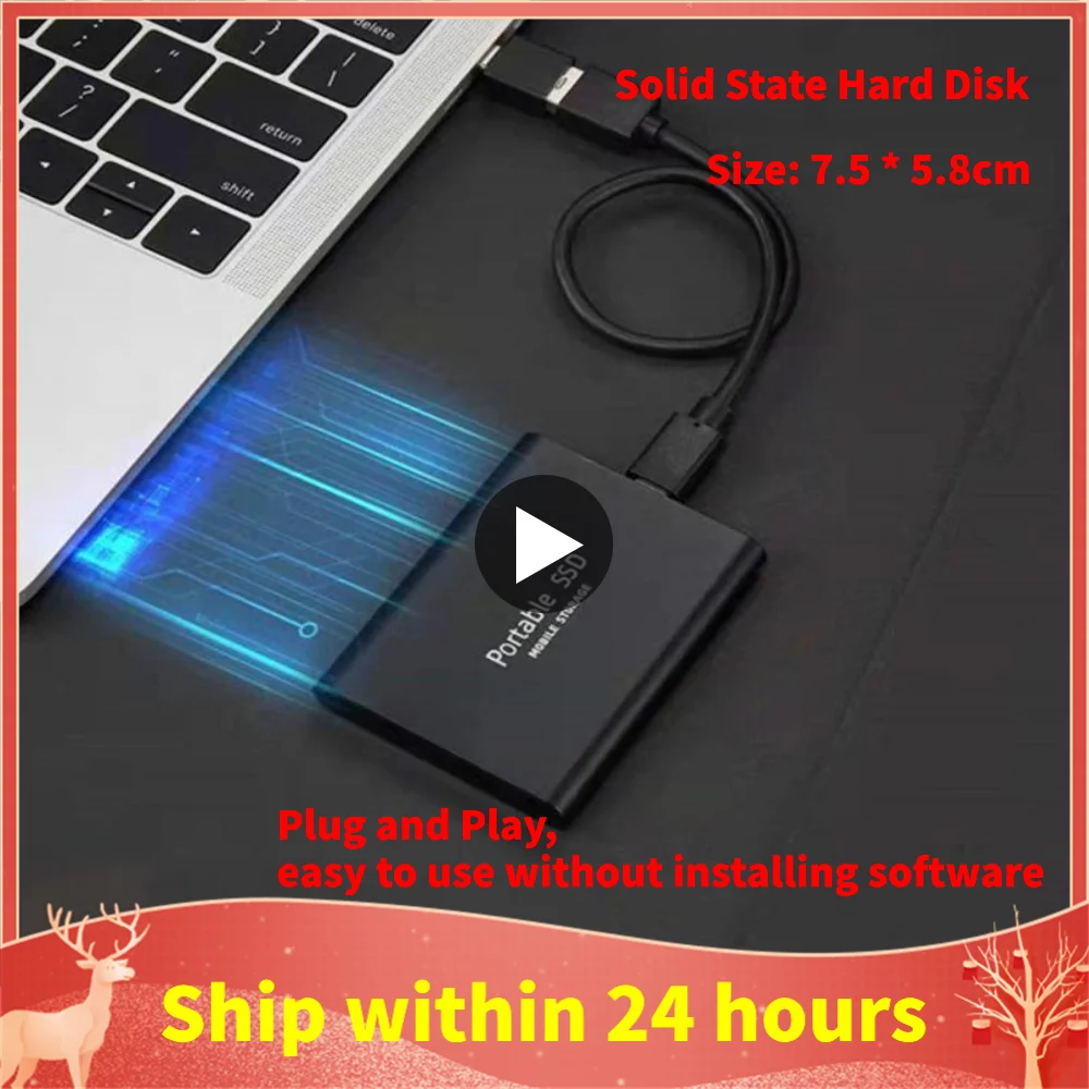 16TB 14TB 12TB 10TB 8TB 6TB 4TB 2TB 1TB 500GB High Speed Mobile Solid State Drive Portable SSD Mobile Hard Disk For Laptop/PC
16TB 14TB 12TB 10TB 8TB 6TB 4TB 2TB 1TB 500GB High Speed Mobile Solid State Drive Portable SSD Mobile Hard Disk For Laptop/PC