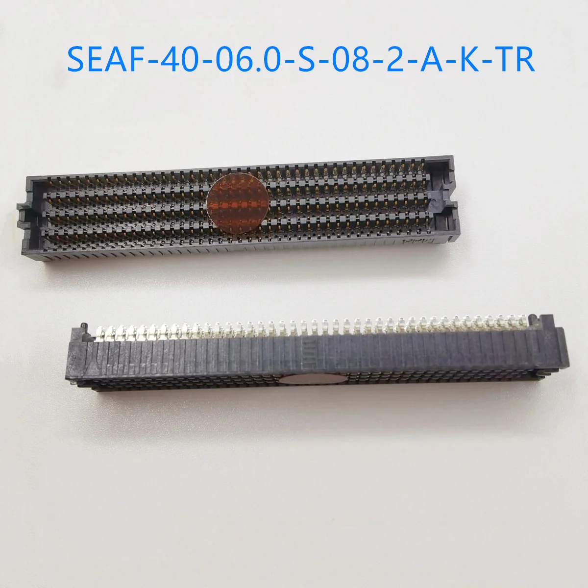 SEAF-40-06.0-S-08-2-A-K-TR gold-plated plate to plate base 1.27mm 320P 8-row
SEAF-40-06.0-S-08-2-A-K-TR gold-plated plate to plate base 1.27mm 320P 8-row