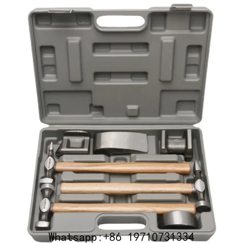 7pcs Auto Body Repair Panel Beating Hammer Straight pein finish crowned workshop sheet metal hammer tools
7pcs Auto Body Repair Panel Beating Hammer Straight pein finish crowned workshop sheet metal hammer tools