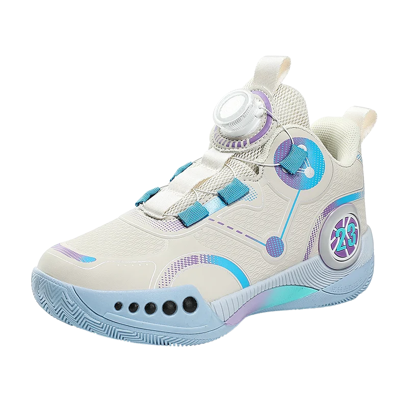 2024 New Cool Boy Sneakers Anti Slip Basketball Shoes Kids Designer Quick Lacing Outdoor Sport Shoes Children Basketball Boots
2024 New Cool Boy Sneakers Anti Slip Basketball Shoes Kids Designer Quick Lacing Outdoor Sport Shoes Children Basketball Boots