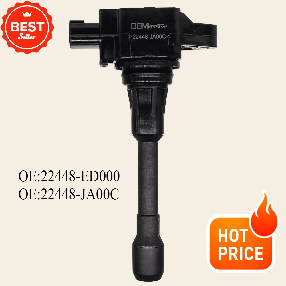 For Nissan Altima Sentra X-Trail Rogue Pathfinder Versa Tiida Cube Ignition Coil 22448-JA00C 22448-ED000 Car Parts Accessories
For Nissan Altima Sentra X-Trail Rogue Pathfinder Versa Tiida Cube Ignition Coil 22448-JA00C 22448-ED000 Car Parts Accessories