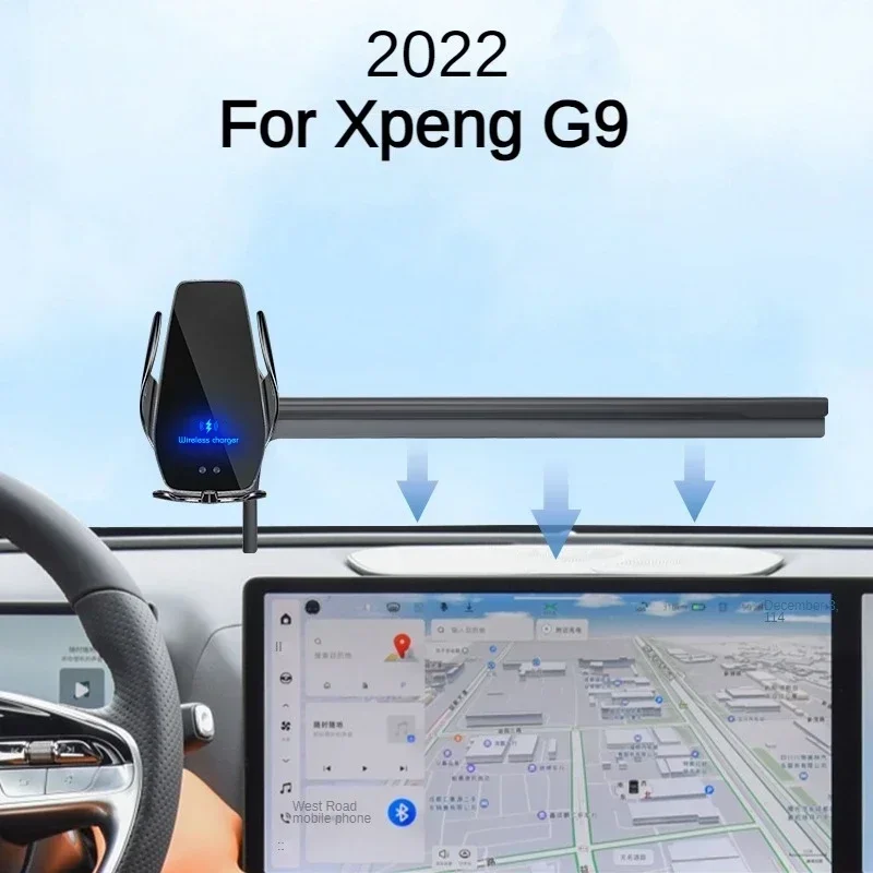 2022 For Xpeng G9 Car Screen Phone Holder Wireless Charger Navigation Modification Interior 14.96 Inch Size
2022 For Xpeng G9 Car Screen Phone Holder Wireless Charger Navigation Modification Interior 14.96 Inch Size