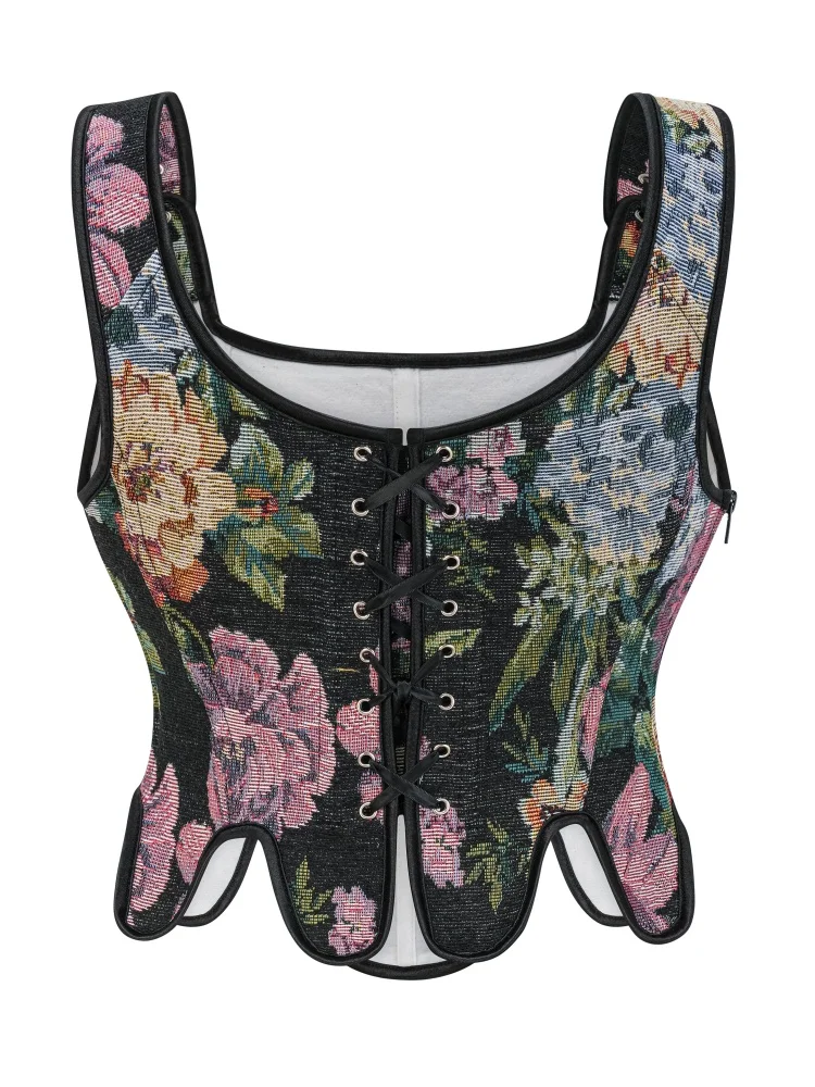 New Lolita Vest Corset Fashion Sexy Slim Bandage Body Shaper For Women Evening Elegant Retro Corset Tops Streetwear For Women
New Lolita Vest Corset Fashion Sexy Slim Bandage Body Shaper For Women Evening Elegant Retro Corset Tops Streetwear For Women