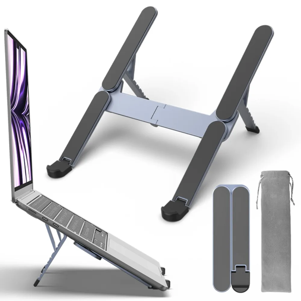 Portable Aluminum Alloy Laptop Stand Lightweight Foldable Tablet Stand Height Adjustment Adjustable Angle Laptop Holder
Portable Aluminum Alloy Laptop Stand Lightweight Foldable Tablet Stand Height Adjustment Adjustable Angle Laptop Holder
