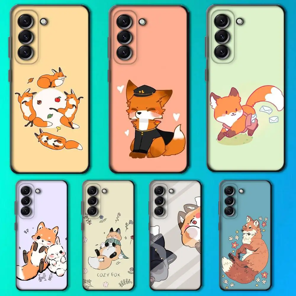 Cute Cartoon Fox Phone Case For Samsung Galaxy A13,A21s,A22,A31,A32,A52,A53,A71,A80,Soft Black Shell
Cute Cartoon Fox Phone Case For Samsung Galaxy A13,A21s,A22,A31,A32,A52,A53,A71,A80,Soft Black Shell