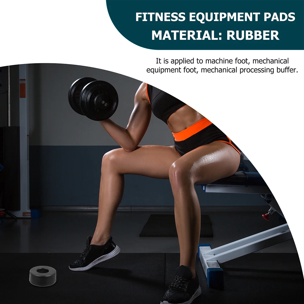 4 Pcs Shock Absorber Rubber Ring Pad Feet Foot Silicone Legs Furniture Foam Damping Fitness Equipment Blocks Pads Bumper
4 Pcs Shock Absorber Rubber Ring Pad Feet Foot Silicone Legs Furniture Foam Damping Fitness Equipment Blocks Pads Bumper