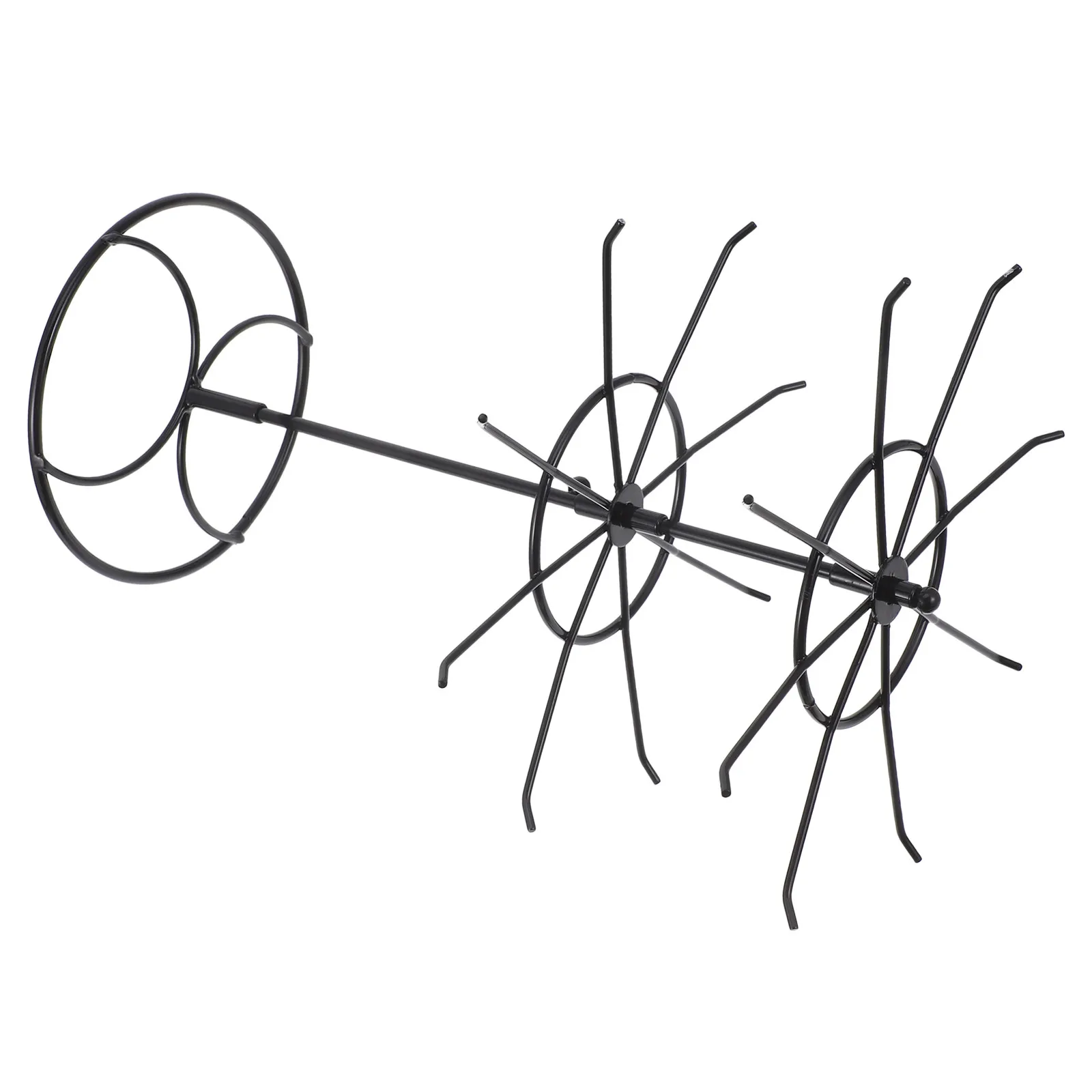 2-Tier Rotating Jewelry Display Stand For Necklaces Bracelets Earrings Keychains Glasses Sunglasses Organizer Metal Desk Vanity
2-Tier Rotating Jewelry Display Stand For Necklaces Bracelets Earrings Keychains Glasses Sunglasses Organizer Metal Desk Vanity