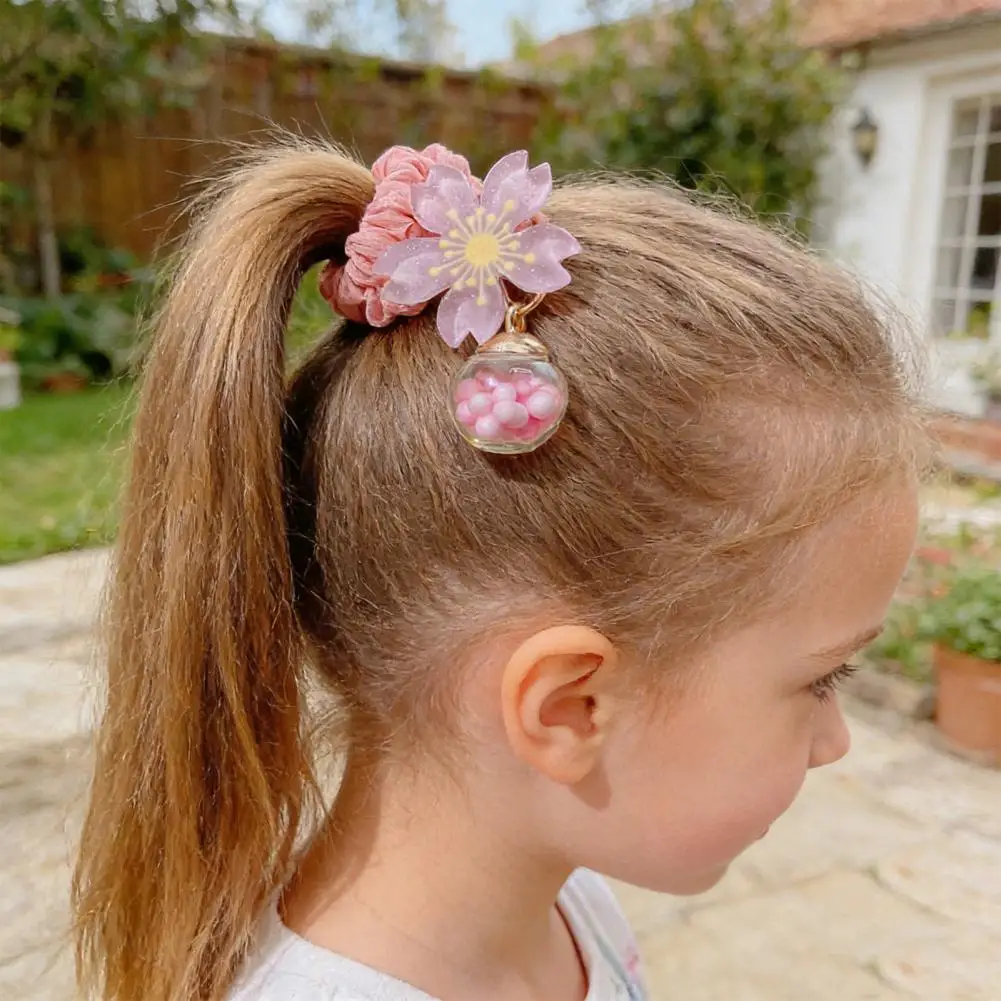 2026 2Pcs Hair Tie High Elasticity Glossy Fabric Hair Rope with Transparent Cherry Blossom Pendant Filled with Colorful Beads Po
2026 2Pcs Hair Tie High Elasticity Glossy Fabric Hair Rope with Transparent Cherry Blossom Pendant Filled with Colorful Beads Po