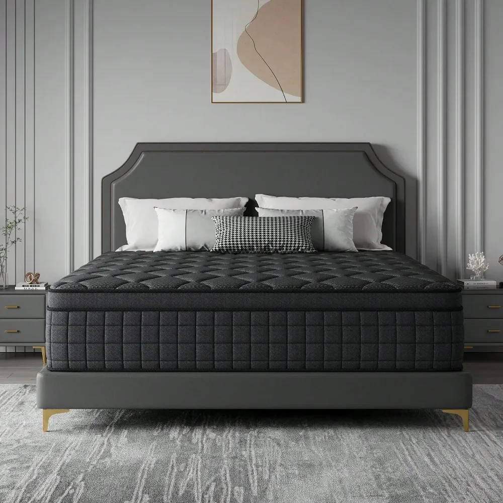 12 14 Queen Mattres Twin Full Queen King Size Bed Mattress In A Box, Hybrid Pocket Spring Breathable Cotton Layer Mattress For M
12 14 Queen Mattres Twin Full Queen King Size Bed Mattress In A Box, Hybrid Pocket Spring Breathable Cotton Layer Mattress For M