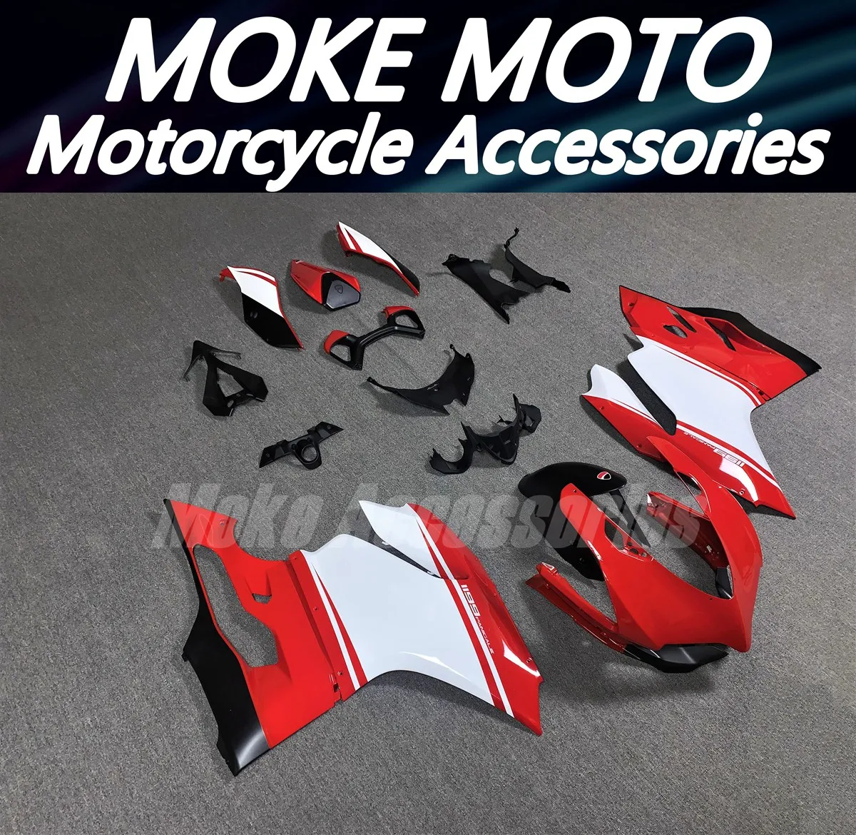 Комплект обтекателей для Panigale 899 1199 2012 2013 2014, набор кузовных деталей из высококачественного АБС-пластика, красный/белый, литье под давлением
Комплект обтекателей для Panigale 899 1199 2012 2013 2014, набор кузовных деталей из высококачественного АБС-пластика, красный/белый, литье под давлением