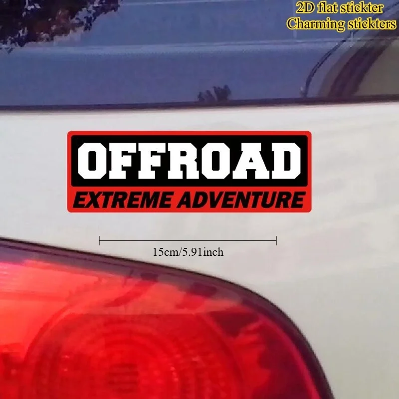 1PC OFFROAD EXTREME ADVENTURE Waterproof Vinyl Sticker, Decal for Off-Road Car Motorcycle Body Decor
1PC OFFROAD EXTREME ADVENTURE Waterproof Vinyl Sticker, Decal for Off-Road Car Motorcycle Body Decor