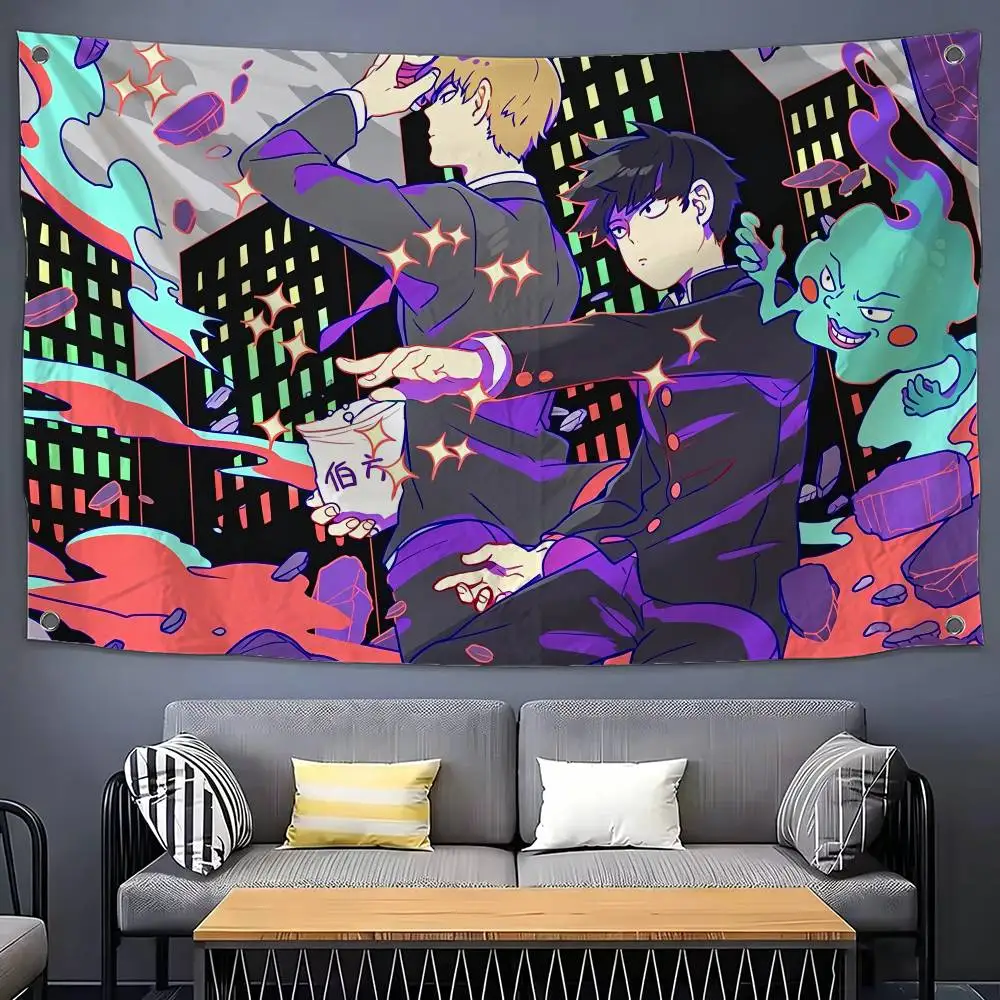Mob and Reigen Flags Suitable For Party Club Outdoor Interior Wall Decoration Banner Fans Gift
Mob and Reigen Flags Suitable For Party Club Outdoor Interior Wall Decoration Banner Fans Gift