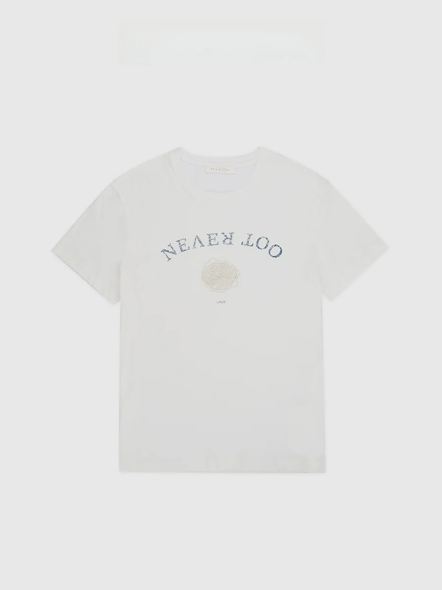 Backatone Time Scale Tree Ring Print Lightweight Breathable Cloud White T-Shirt Casual Loose Fit Cotton Short Sleeve round Neck
Backatone Time Scale Tree Ring Print Lightweight Breathable Cloud White T-Shirt Casual Loose Fit Cotton Short Sleeve round Neck