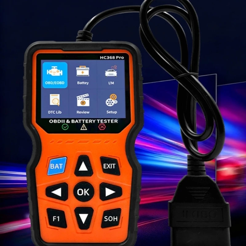 Advanced Vehicle Code Reader Multiple Functional OBDII Scanners for Engine Light Diagnosis & Battery Performances Analysis
Advanced Vehicle Code Reader Multiple Functional OBDII Scanners for Engine Light Diagnosis & Battery Performances Analysis