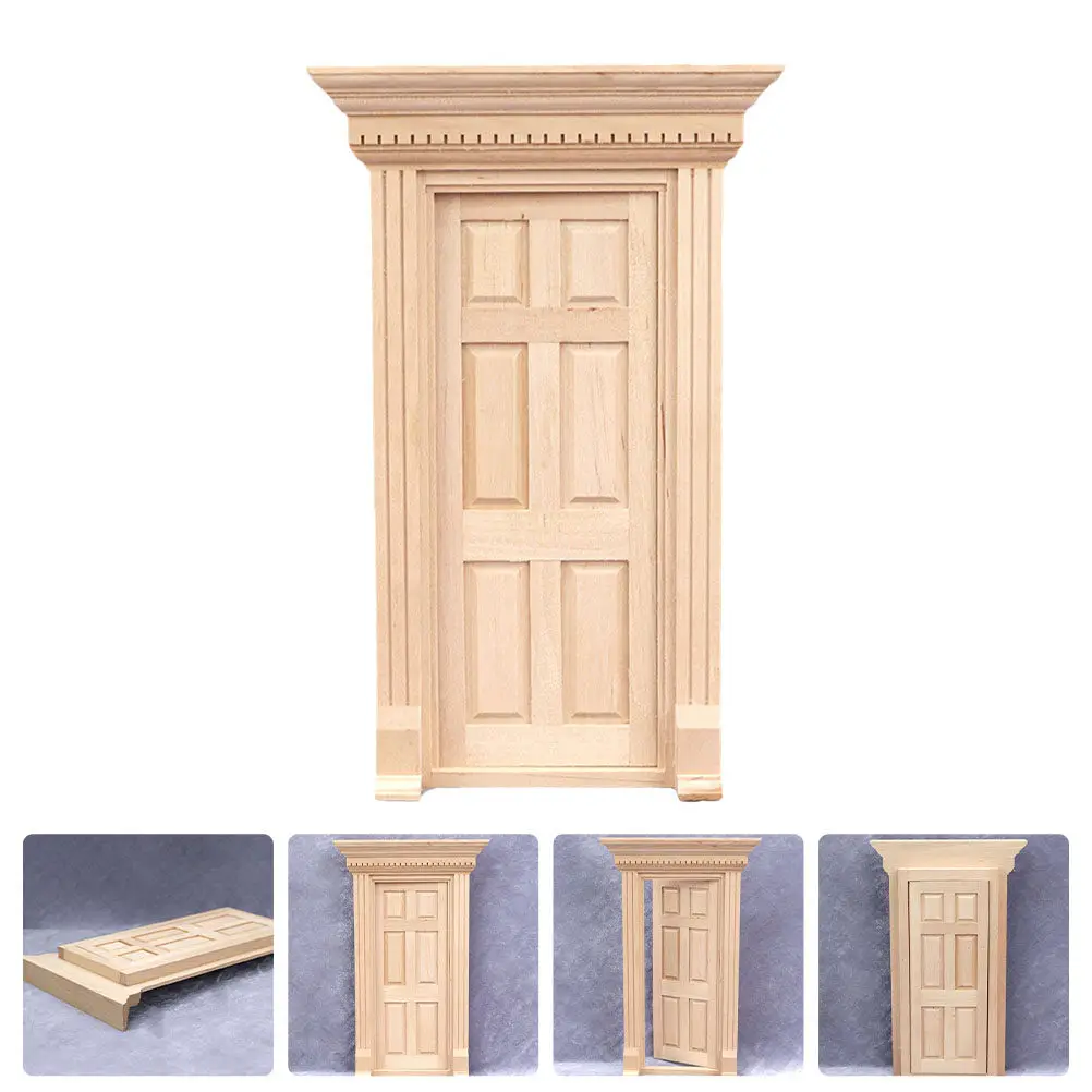 1Set Mini Furniture Door Premium Wooden Mini House Gate Decoration Delicate Simulation Door Prop Desktop House Accessory Garden
1Set Mini Furniture Door Premium Wooden Mini House Gate Decoration Delicate Simulation Door Prop Desktop House Accessory Garden