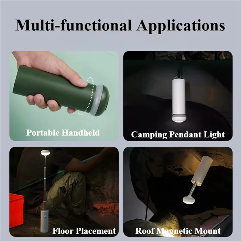 ABAE-Multifunctional Camping Light 5000Mah Rechargeable Portable Telescopic Camping Lantern Outdoor Emergency Work Light
ABAE-Multifunctional Camping Light 5000Mah Rechargeable Portable Telescopic Camping Lantern Outdoor Emergency Work Light