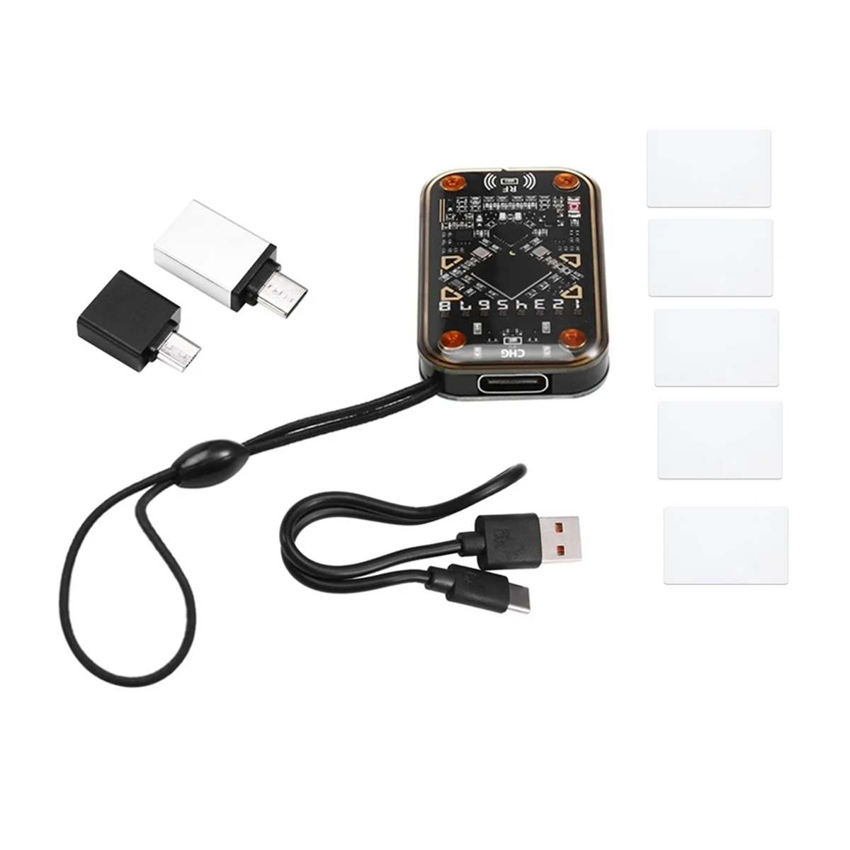 RFID-считыватель смарт-чипов + 5XUID-карт, эмулятор смарт-карт, RFID-эмулятор, записывающее устройство для чтения, EM125 кГц, IC, 13,56 МГц, поддержка клонирования карт
RFID-считыватель смарт-чипов + 5XUID-карт, эмулятор смарт-карт, RFID-эмулятор, записывающее устройство для чтения, EM125 кГц, IC, 13,56 МГц, поддержка клонирования карт