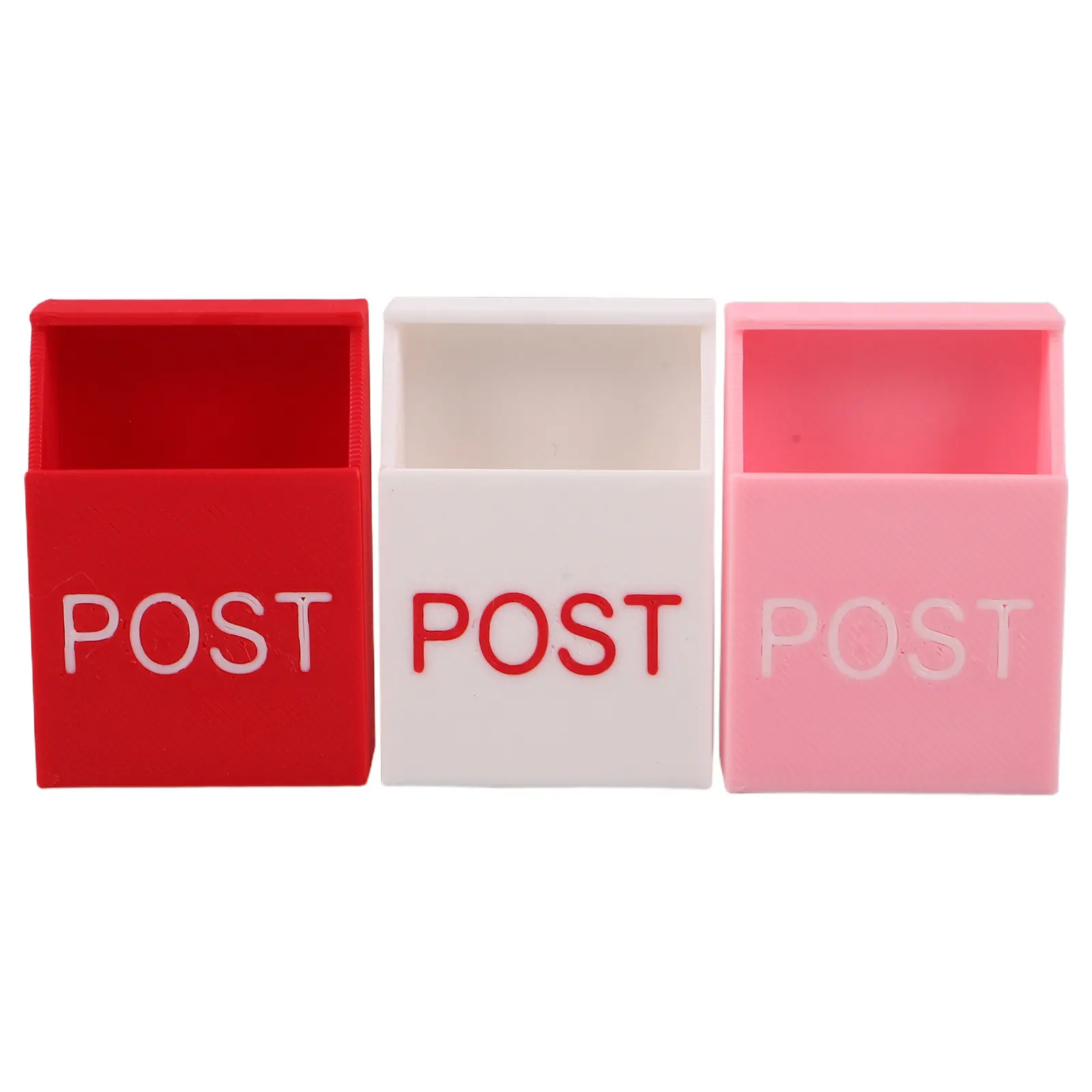 3Pcs Mini Mailboxes for Dollhouse Accessories 1:12 Scale Realistic Miniature Mailbox Set for Mini House Decor Landscape Scene
3Pcs Mini Mailboxes for Dollhouse Accessories 1:12 Scale Realistic Miniature Mailbox Set for Mini House Decor Landscape Scene