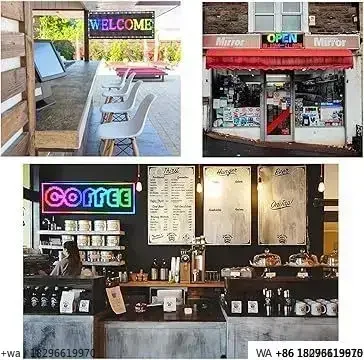 Ultra Thin LED Window Advertising Screen Programmable Electronic Sign for Shopping Mall Stalls
Ultra Thin LED Window Advertising Screen Programmable Electronic Sign for Shopping Mall Stalls