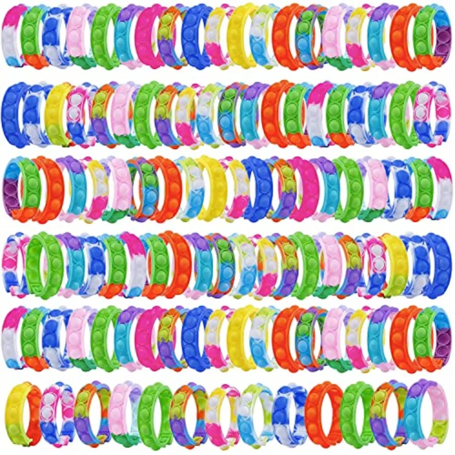 Quality Assurance 0Pcs Pop Bracelet Fidget Toy Wearable Fidget Bracelets Push Poping Bubble Sensory Toys Stress Relief Finger P
Quality Assurance 0Pcs Pop Bracelet Fidget Toy Wearable Fidget Bracelets Push Poping Bubble Sensory Toys Stress Relief Finger P