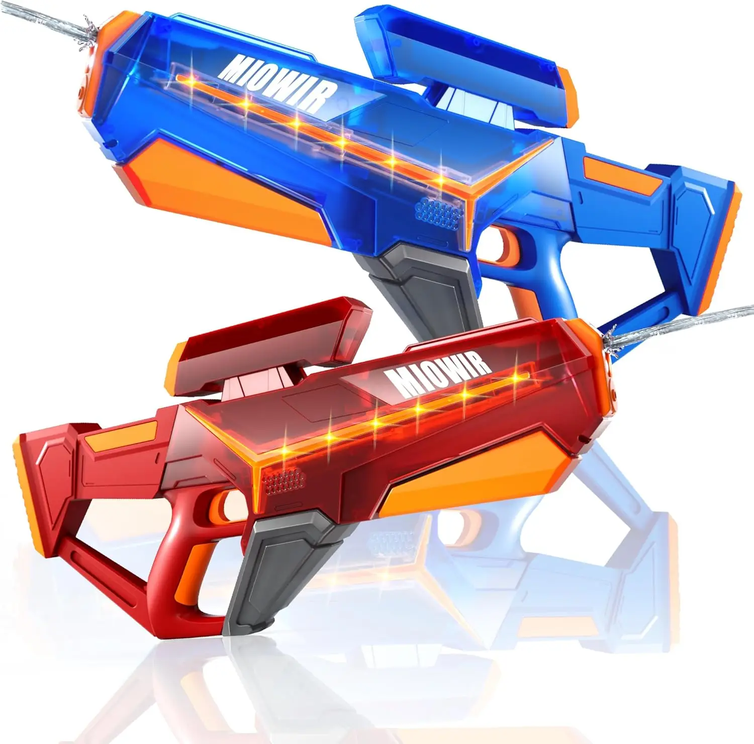Powerful Automatic Squirt Gun, Long Range Large Capacity Water Blaster for Outdoor Summer Fun - 2 Pack
Powerful Automatic Squirt Gun, Long Range Large Capacity Water Blaster for Outdoor Summer Fun - 2 Pack