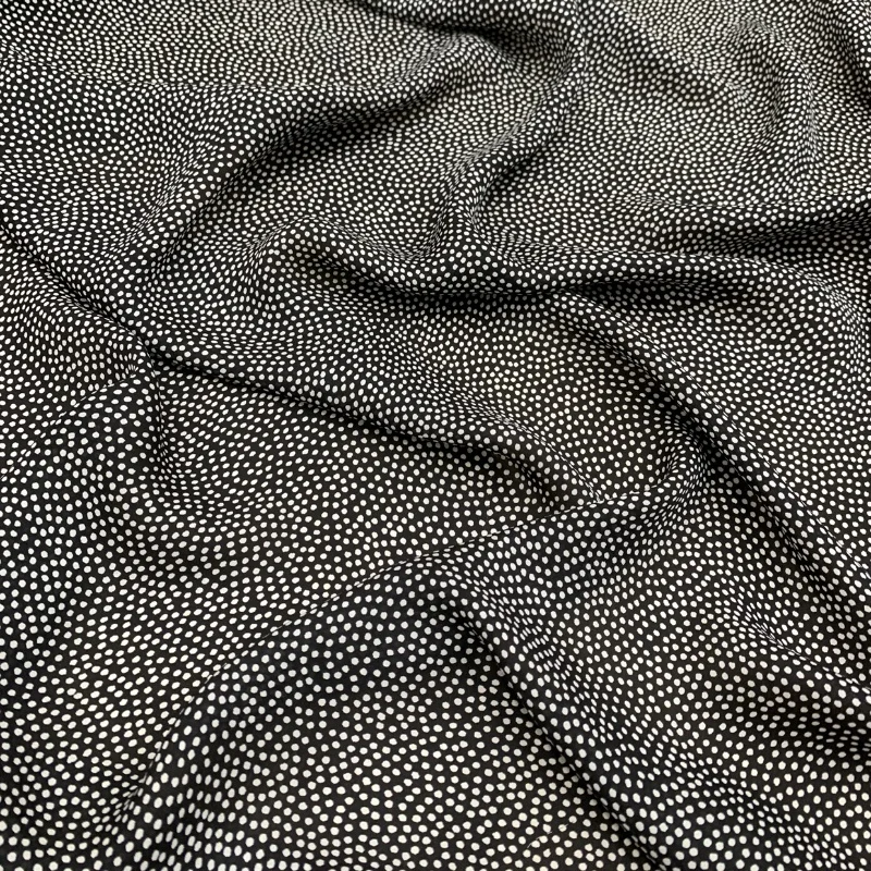 Ткань из 100% тутового шелка, 1 метр, шелковая ткань Momme Georgette, черная, с принтом в маленький горошек, ширина 140 см, 55 дюймов, по дворам JX037
Ткань из 100% тутового шелка, 1 метр, шелковая ткань Momme Georgette, черная, с принтом в маленький горошек, ширина 140 см, 55 дюймов, по дворам JX037
