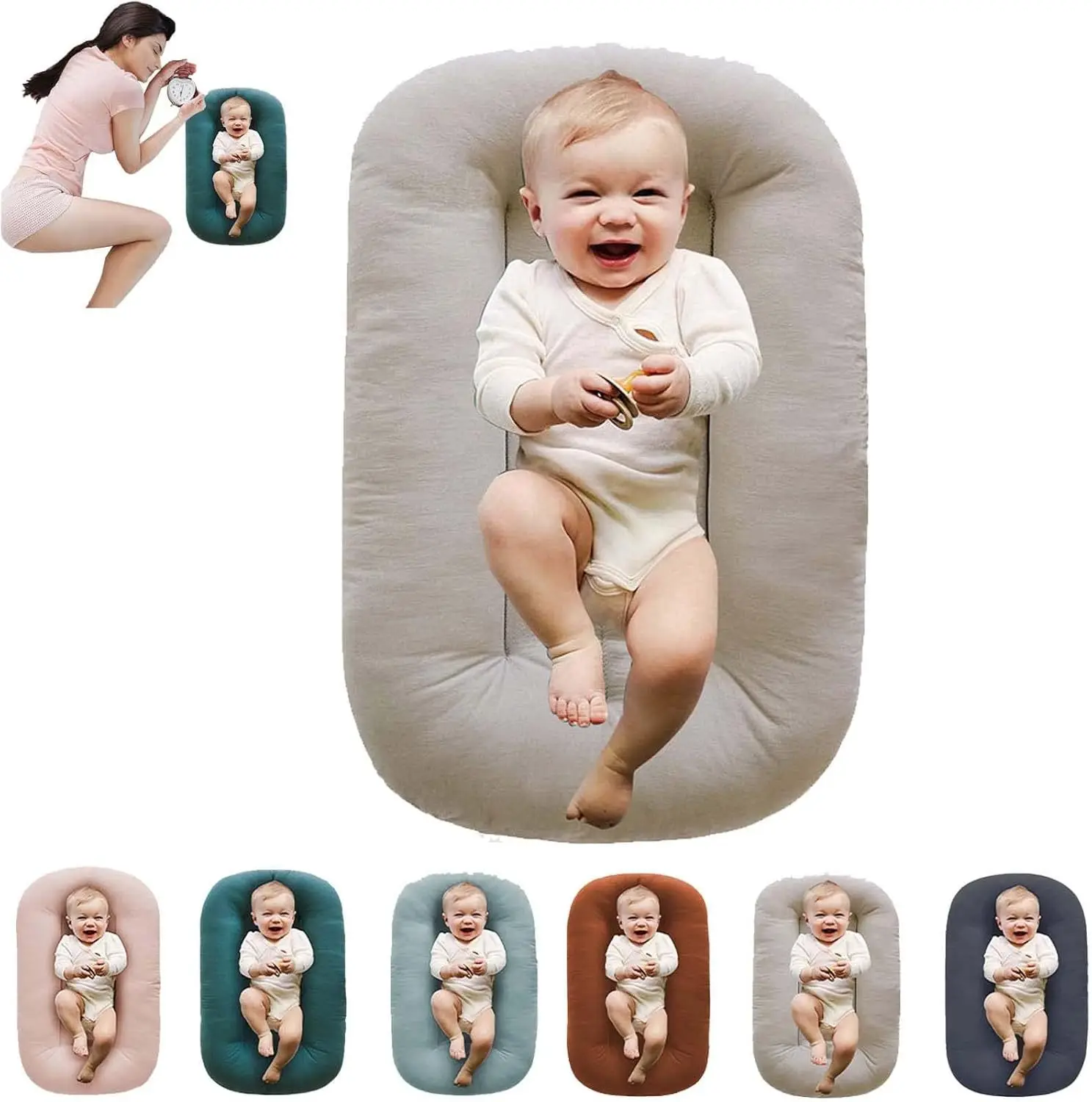 Baby Nest for Co Sleeping Infant Portable Cotton Baby Crib with Anti Pressure Baby Bed Wrapping and Baby Accessories
Baby Nest for Co Sleeping Infant Portable Cotton Baby Crib with Anti Pressure Baby Bed Wrapping and Baby Accessories